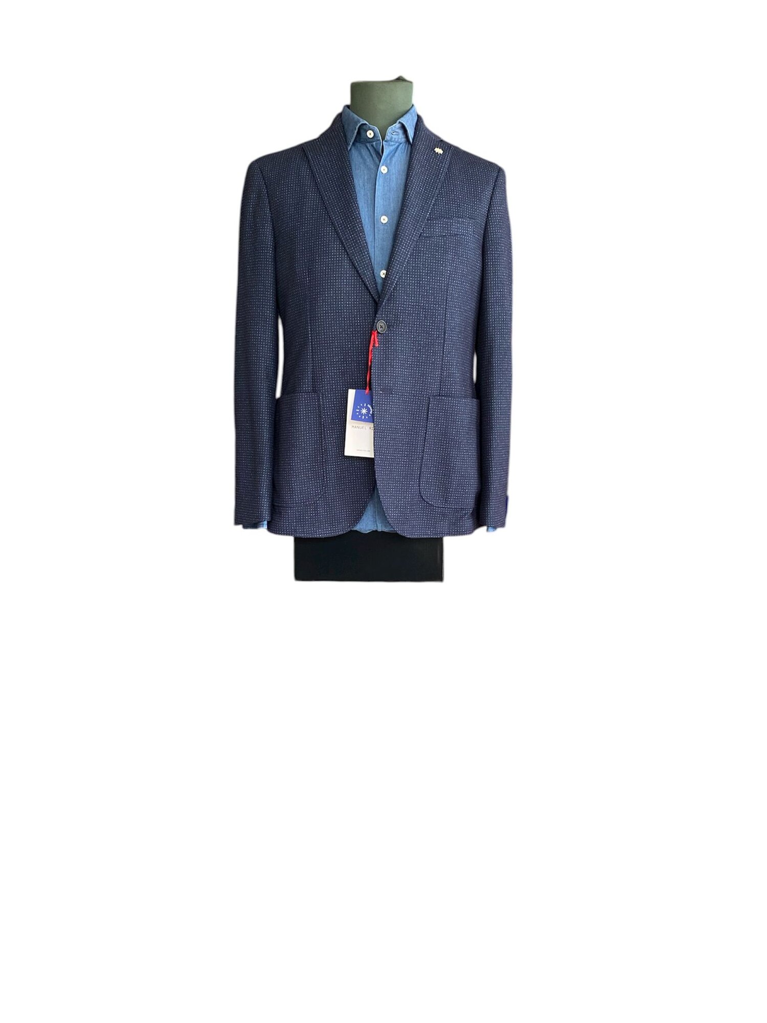 Giacca due bottoni microfantasia Manuel Ritz 3932G2900MC 253762
