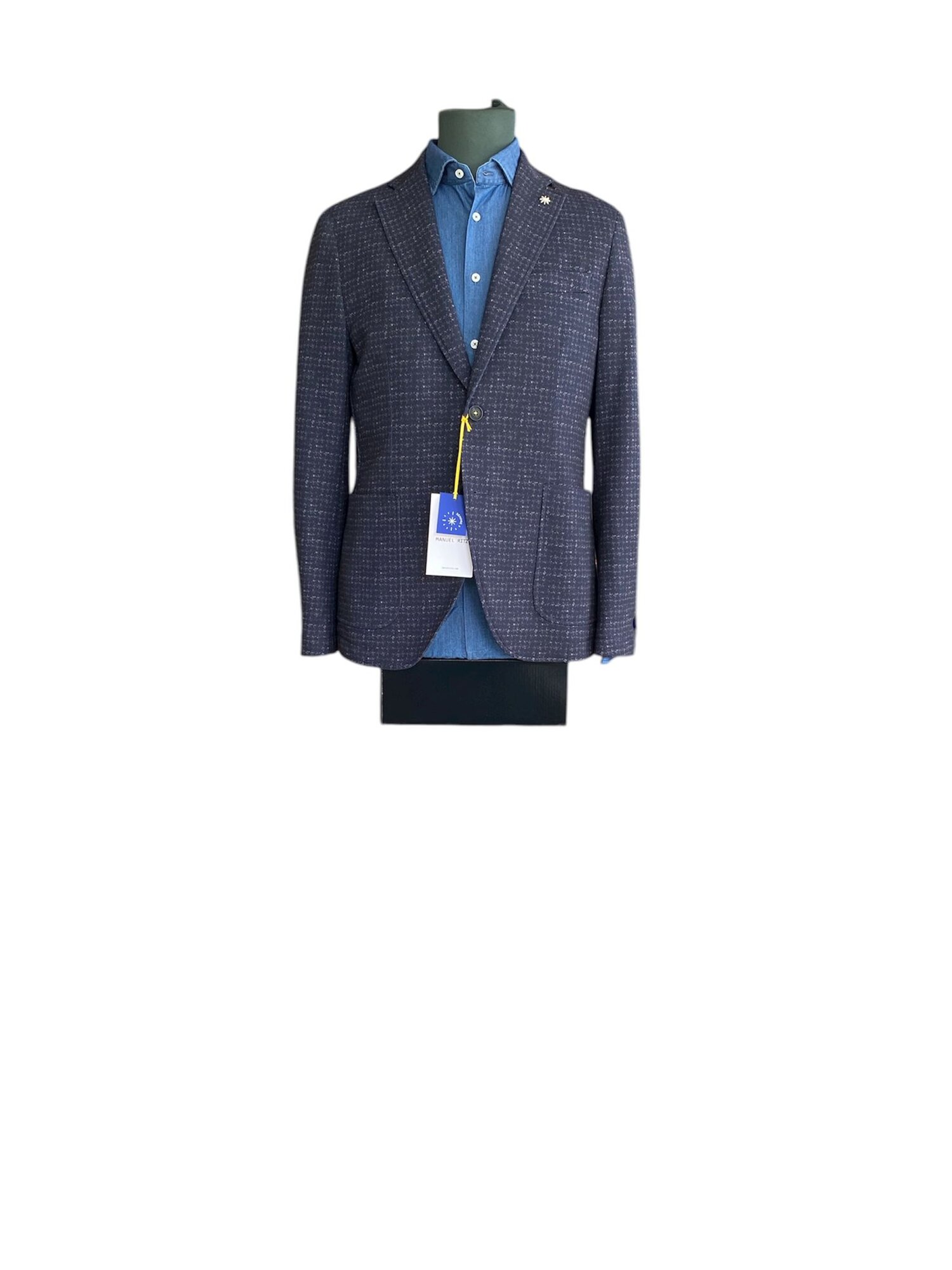 Giacca due bottoni microfantasia Manuel Ritz 3932G2442MC 253756