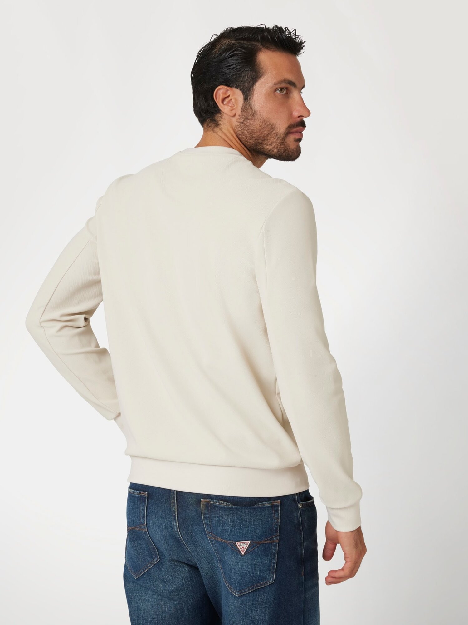 Tech Stretch Cn Swea Guess Felpe Uomo M4YQ09 KCBL0.AI2526. - immagine 4