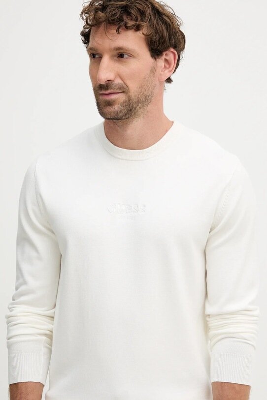 Hervey Cn Ls Logo To Guess Maglie Uomo M5YR08 Z3FC2.AI2526.