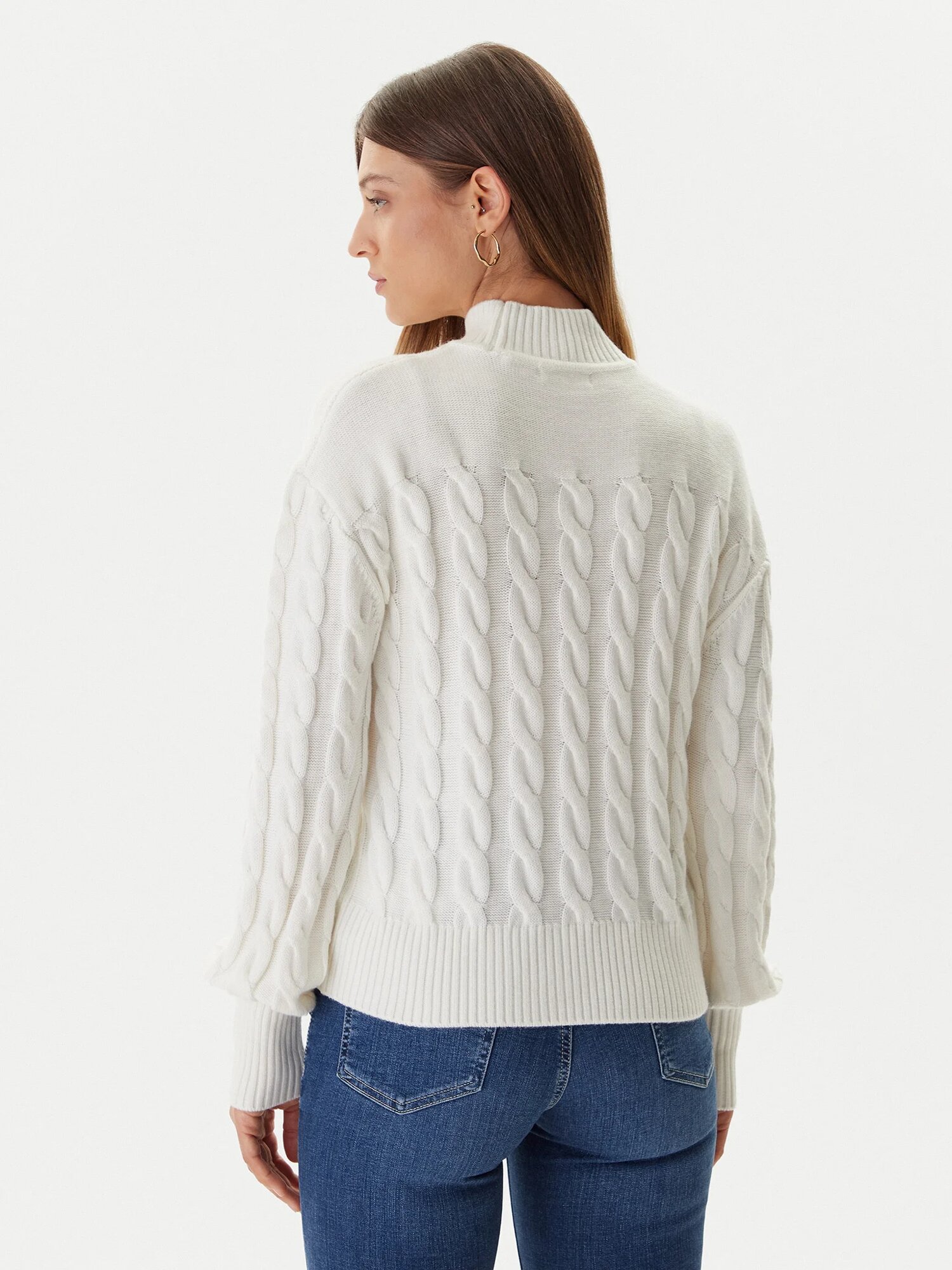 Ls Tn Elsa Swtr Guess Maglie Donna W5BR30 Z1192.AI2526. - immagine 3