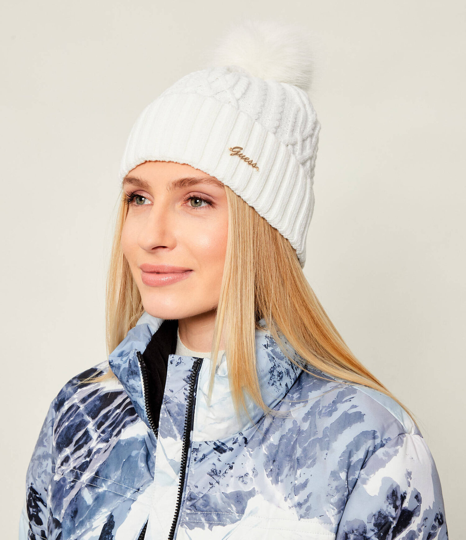 Kendra Cable Beanie Guess Cappelli Donna W5BZ15 Z3362.AI2526.