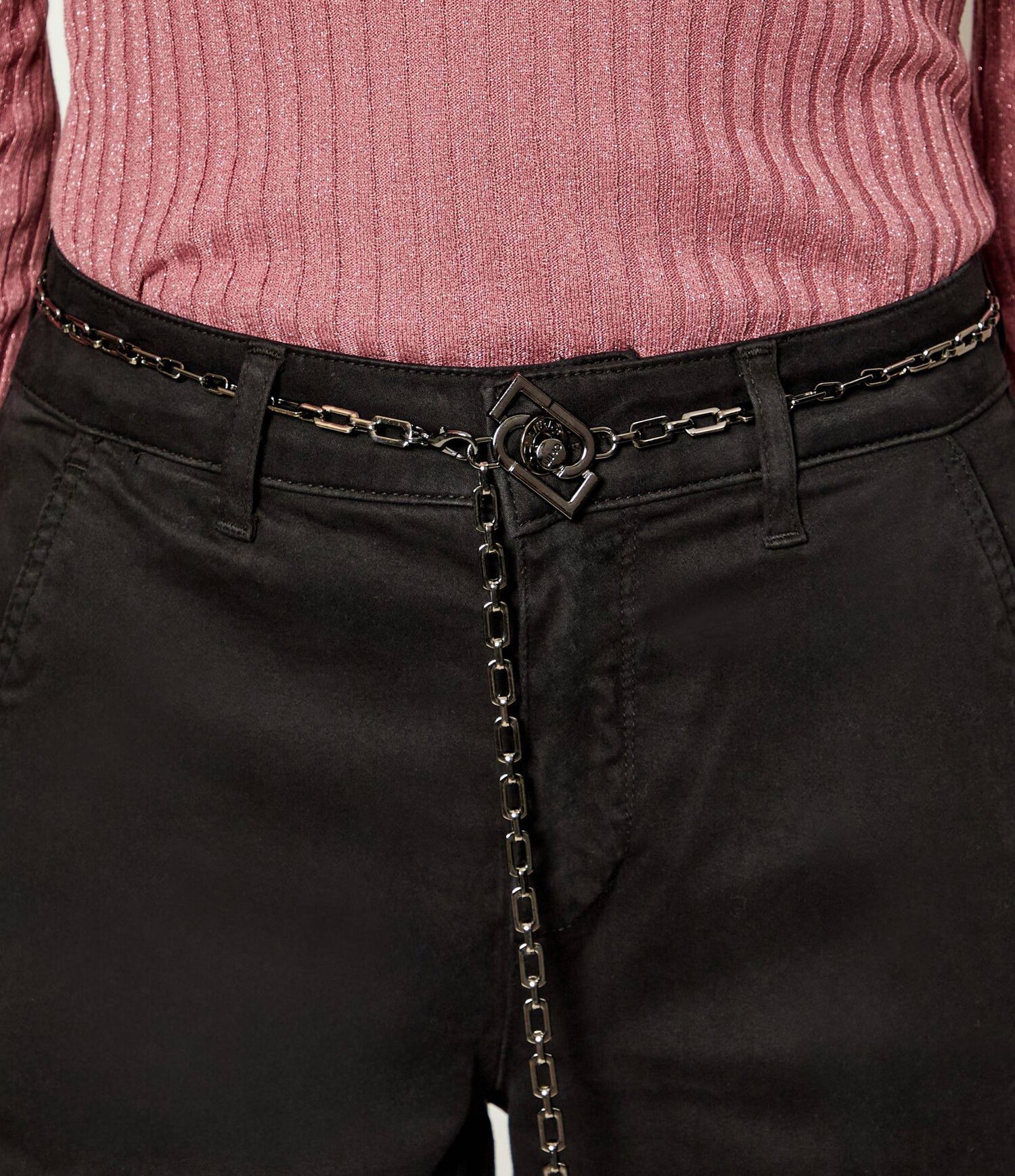 Pant.b.up Flare Cropped H.w. Liu Jo Pantaloni Donna 
 
 MF5406T8191AI25.26. - immagine 3