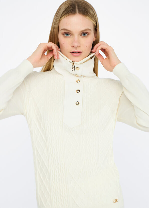 Ecs Maglia Chiusa M/l Liu Jo Maglie Donna TF5039MS75LAI25.26.