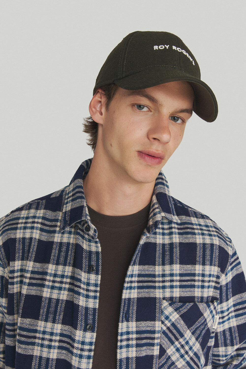 Baseball Cap Logo Man Melton . Roy Rogers Cappelli Uomo 
 
 RRU90095CH46XXXXAI2 - immagine 6