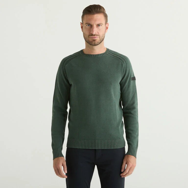 Cotton Techno Wash Round Knit Rrd Maglie Uomo W25149AI25.26. - immagine 5