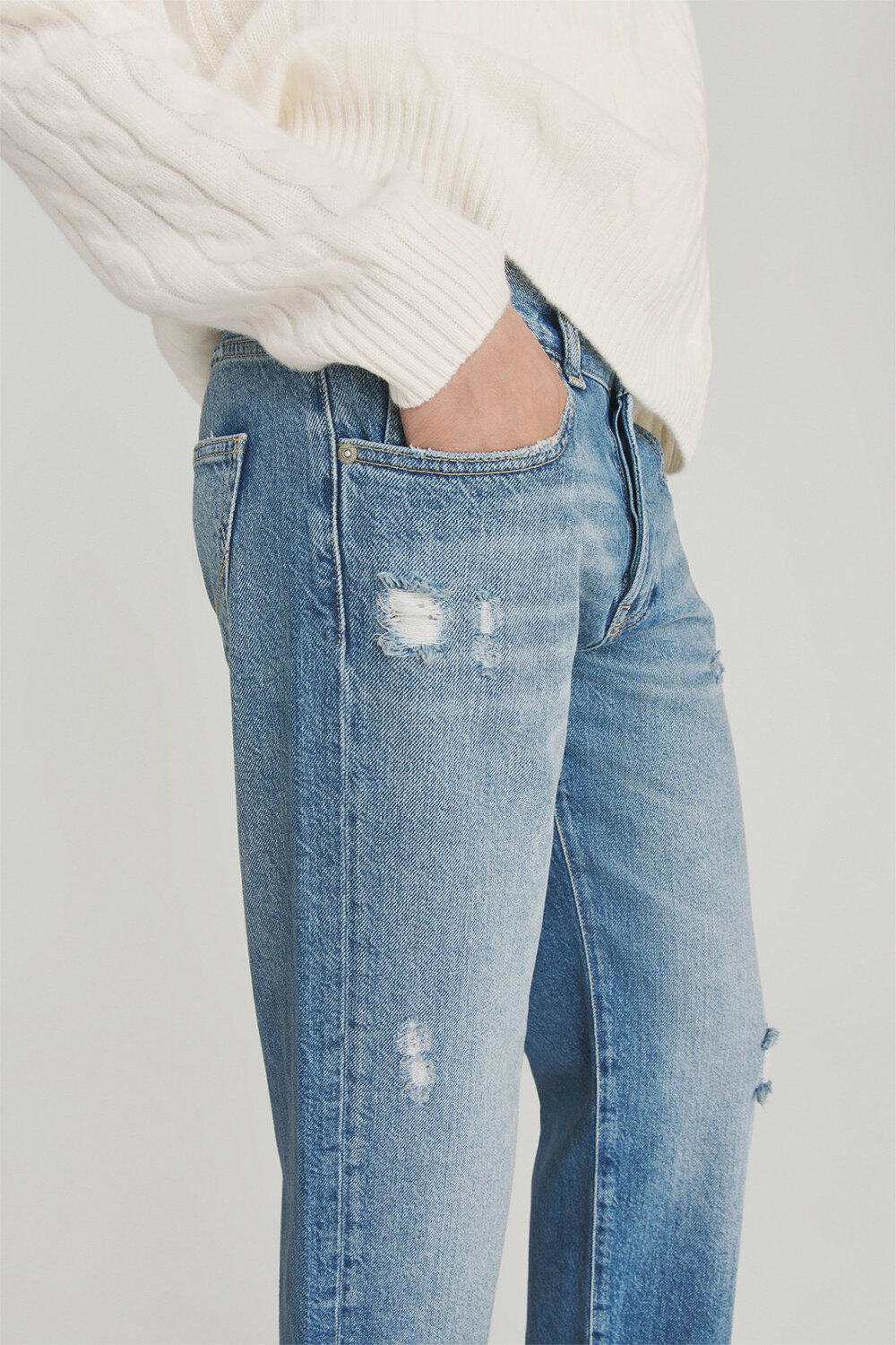 New Oskar Old Glory Denim Cotton/vis Roy Rogers Jeans Donna 
 
 ROG0001D7033078 - immagine 3