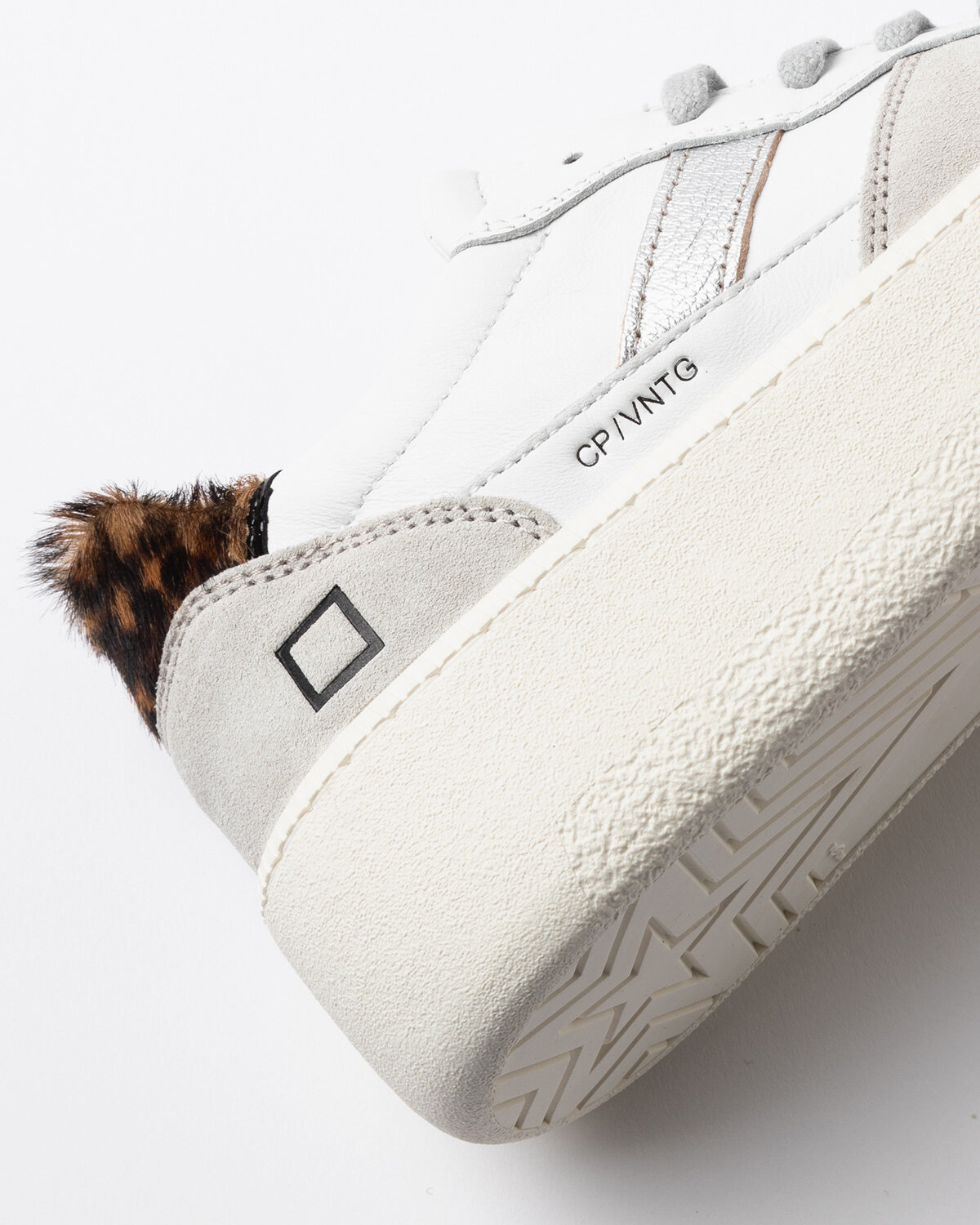 Court Platform V. Calf White-Leopar D.a.t.e. Sneakers Donna 
 
 W431-CP-VC-WDAI - immagine 4