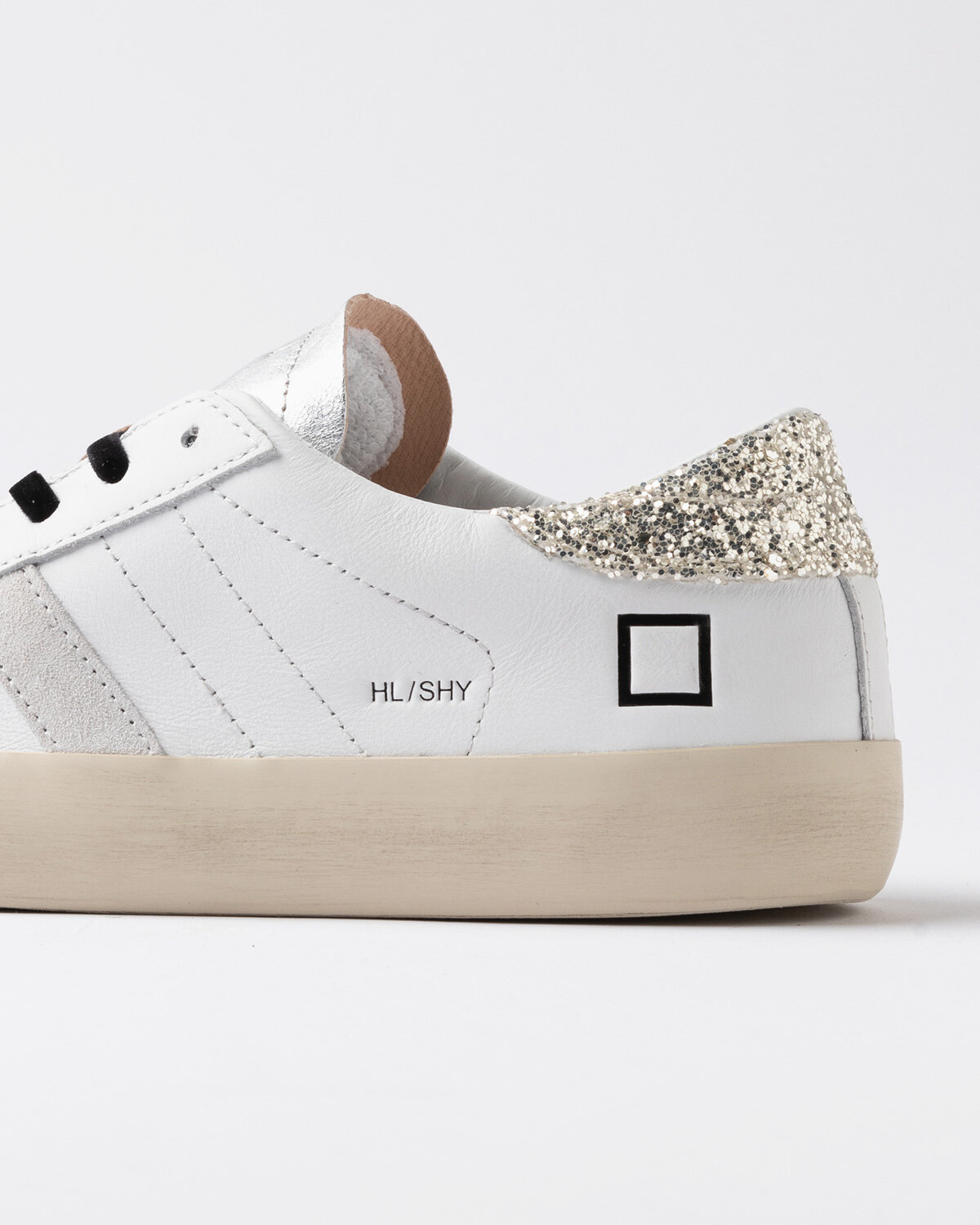 Hill Low Shiny White-Platinum W8f D.a.t.e. Sneakers Donna 
 
 W431-HL-SH-WMAI2526. - immagine 4