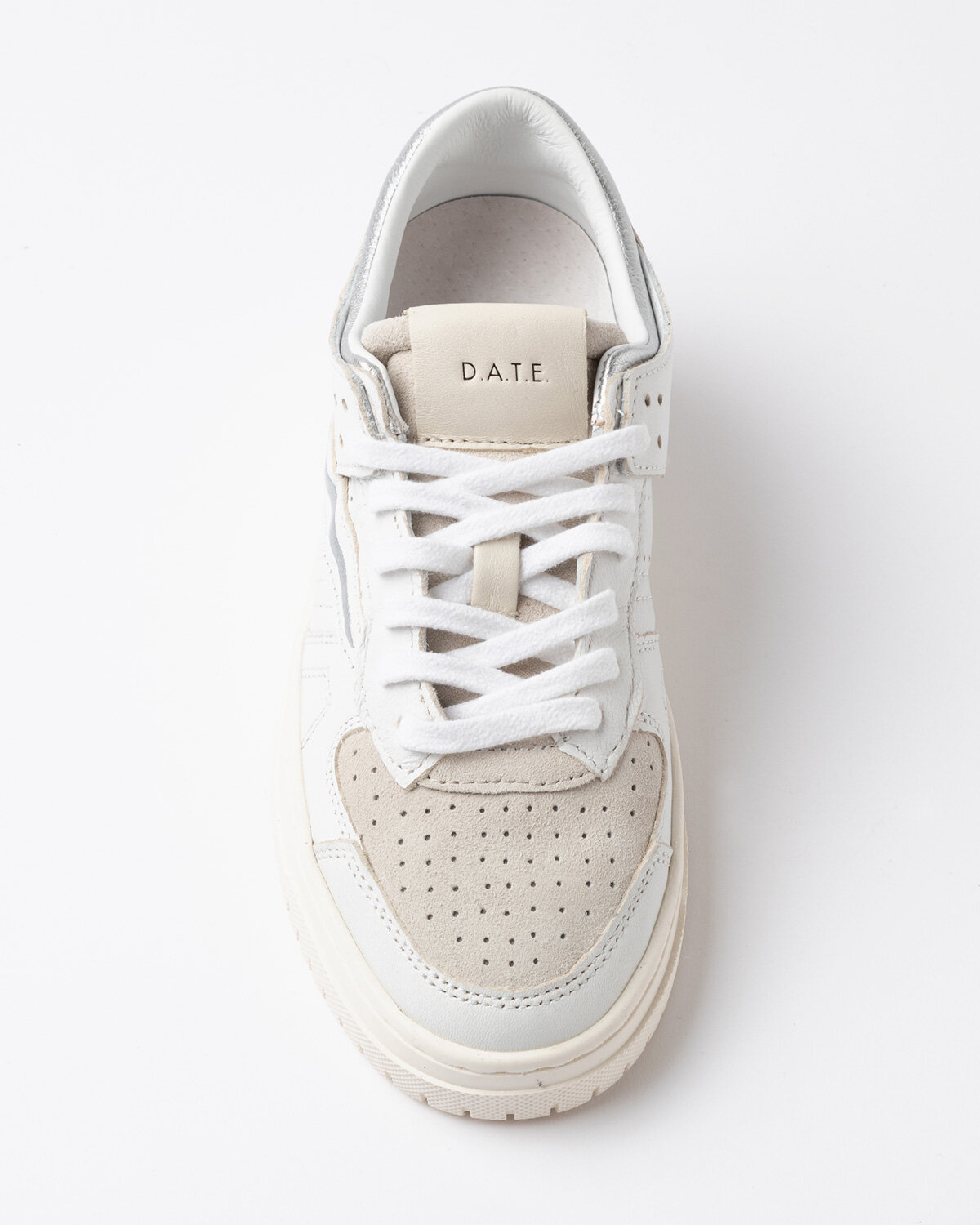 Torneo Shiny White-Silver W8f D.a.t.e. Sneakers Donna 
 
 W431-TO-SH-WSAI2526. - immagine 3
