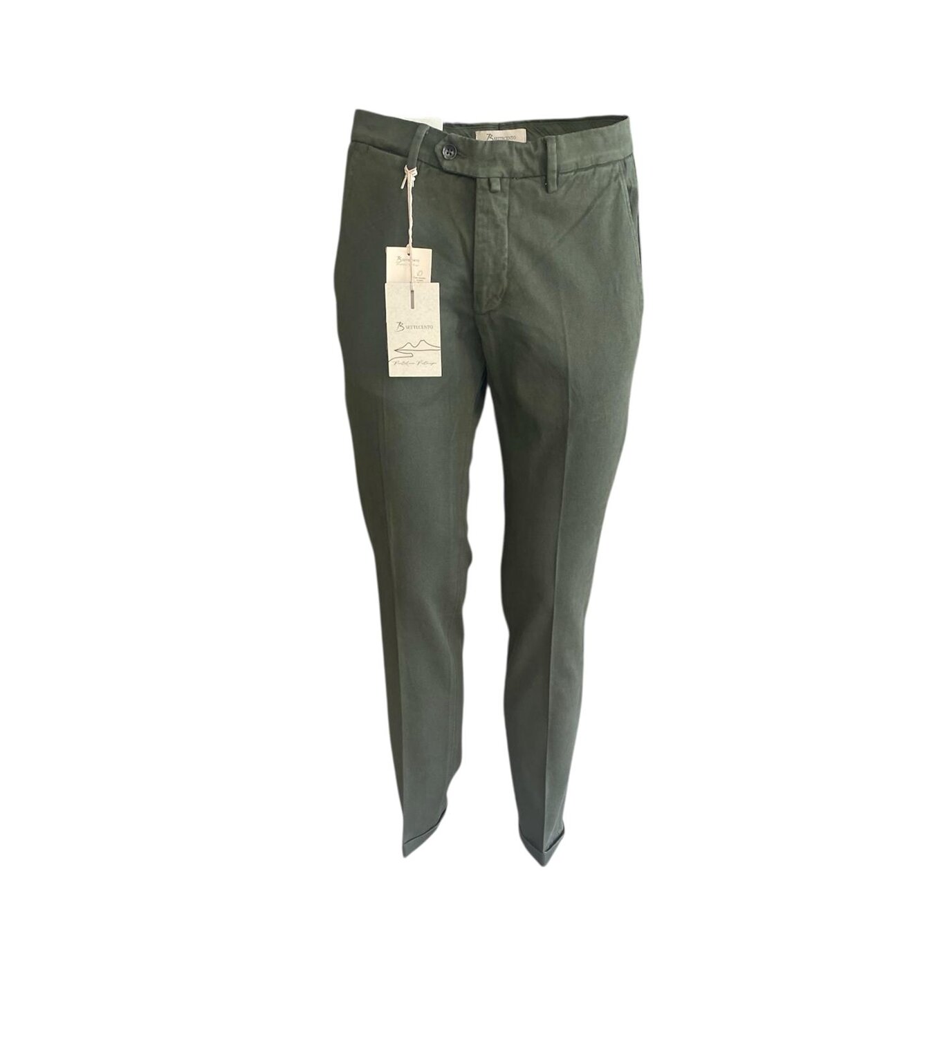 Pantalone Chino 100% cotone Bsettecento Pantaloni Uomo MH700 2032 - immagine 5