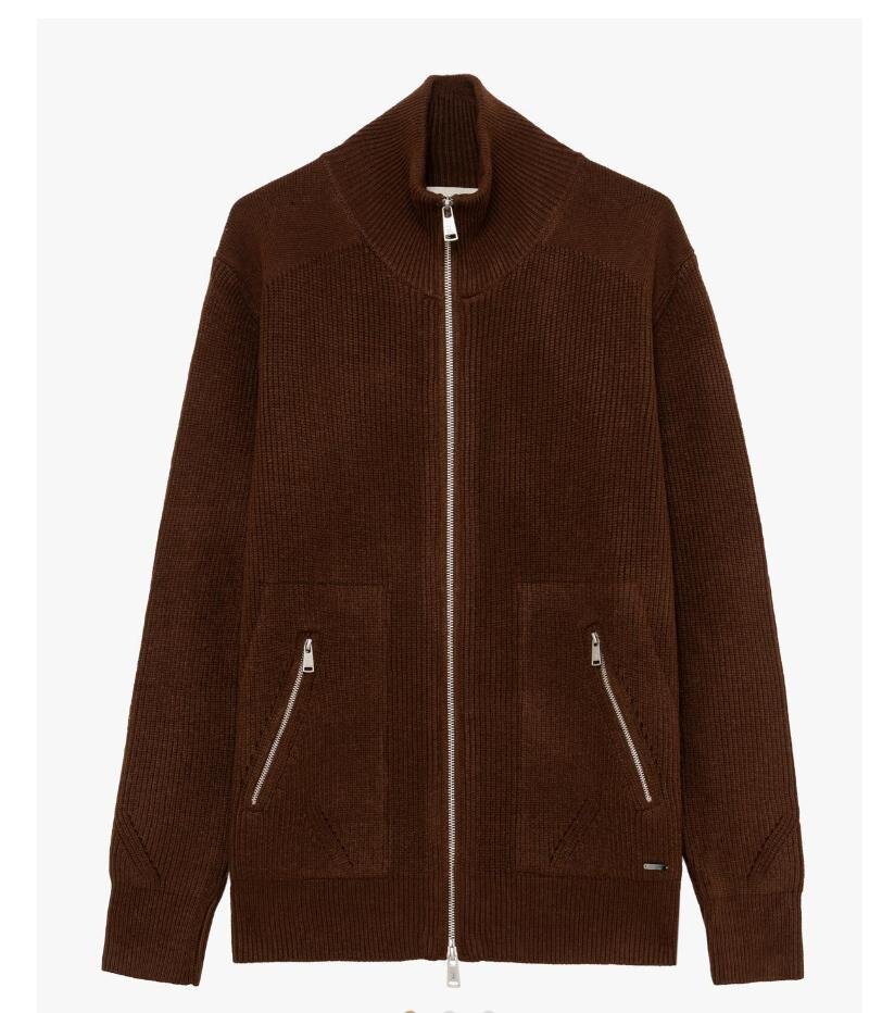 Cardigan Full Zip Gianni Lupo Maglie Uomo GL35051F25. - immagine 4